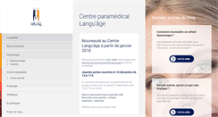 Desktop Screenshot of langue-age.be